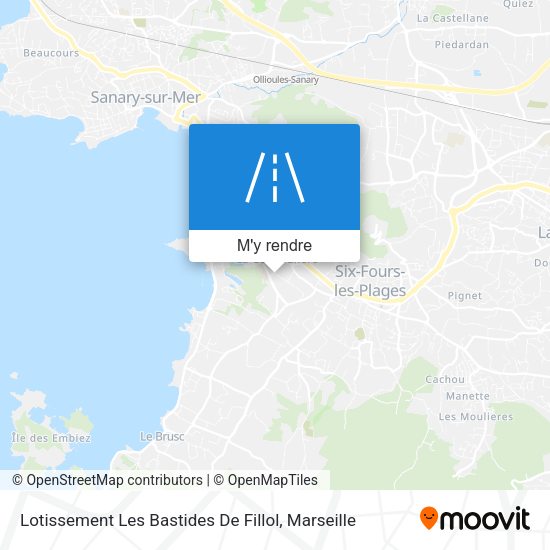 Lotissement Les Bastides De Fillol plan