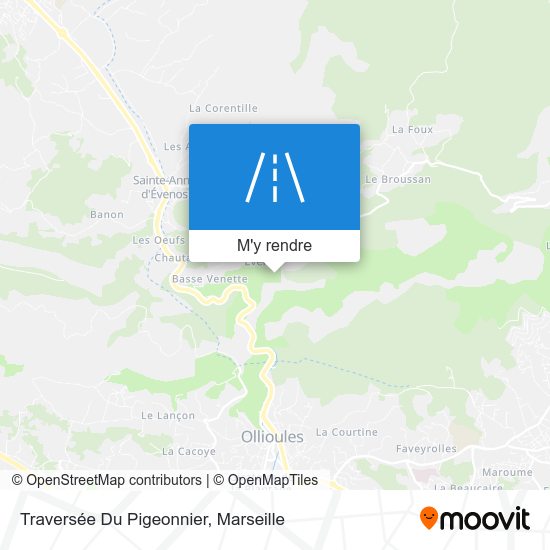 Traversée Du Pigeonnier plan