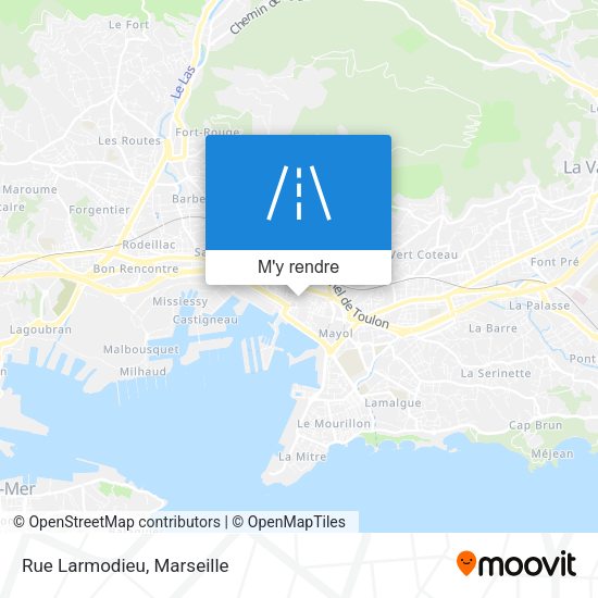 Rue Larmodieu plan