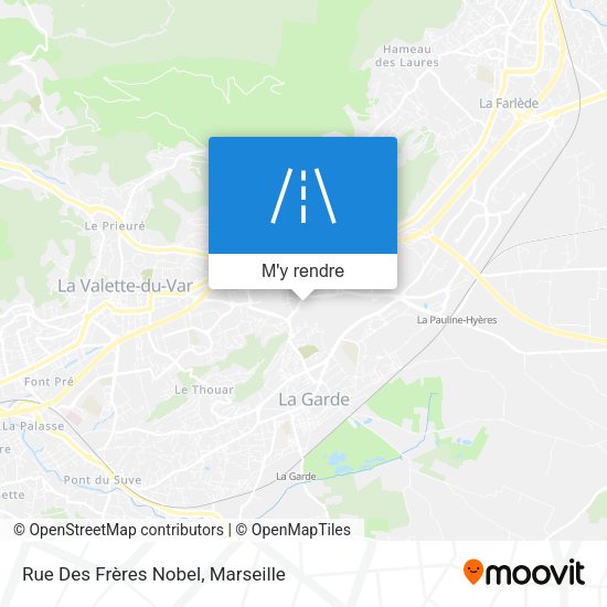 Rue Des Frères Nobel plan
