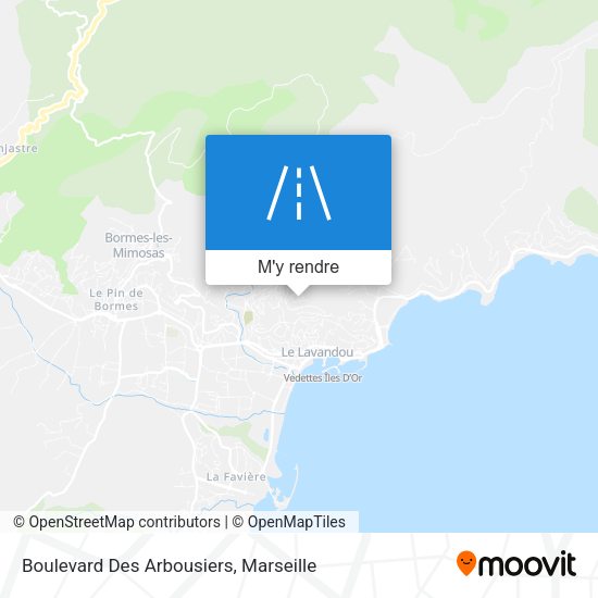 Boulevard Des Arbousiers plan