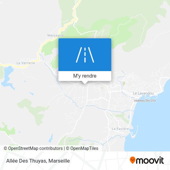Allée Des Thuyas plan