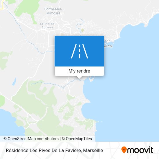 Résidence Les Rives De La Favière plan