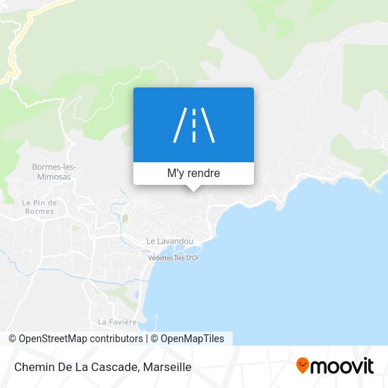 Chemin De La Cascade plan