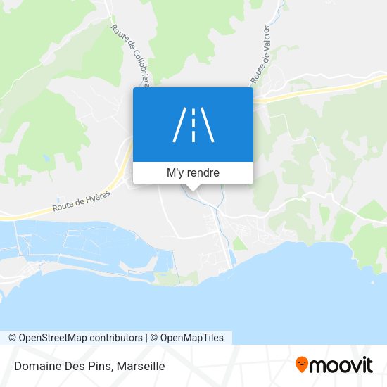 Domaine Des Pins plan