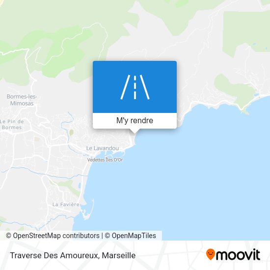 Traverse Des Amoureux plan