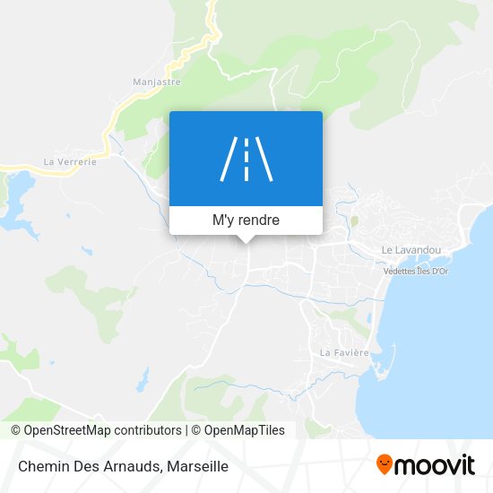 Chemin Des Arnauds plan