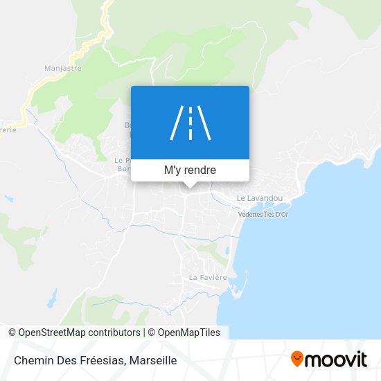 Chemin Des Fréesias plan