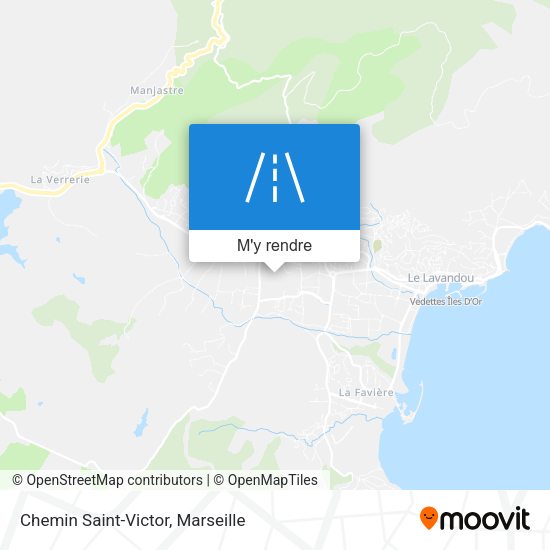 Chemin Saint-Victor plan