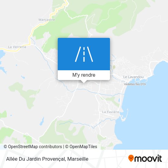 Allée Du Jardin Provençal plan