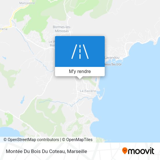 Montée Du Bois Du Coteau plan