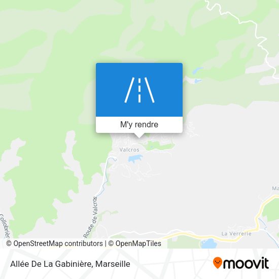 Allée De La Gabinière plan