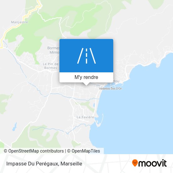 Impasse Du Perégaux plan