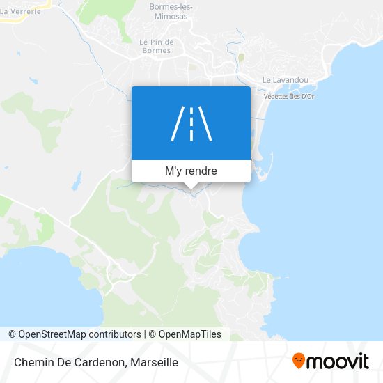 Chemin De Cardenon plan