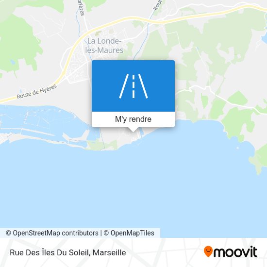 Rue Des Îles Du Soleil plan