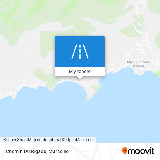 Chemin Du Rigaou plan
