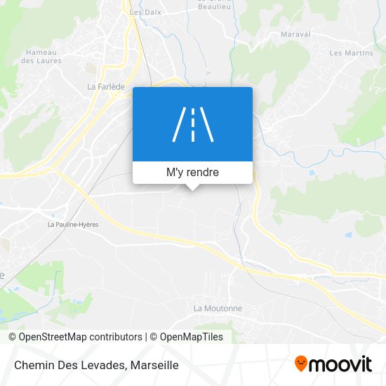 Chemin Des Levades plan