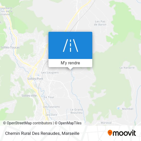 Chemin Rural Des Renaudes plan
