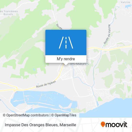 Impasse Des Oranges Bleues plan