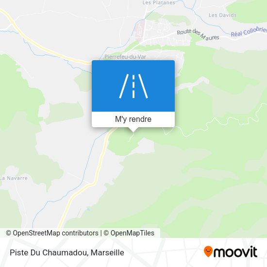 Piste Du Chaumadou plan