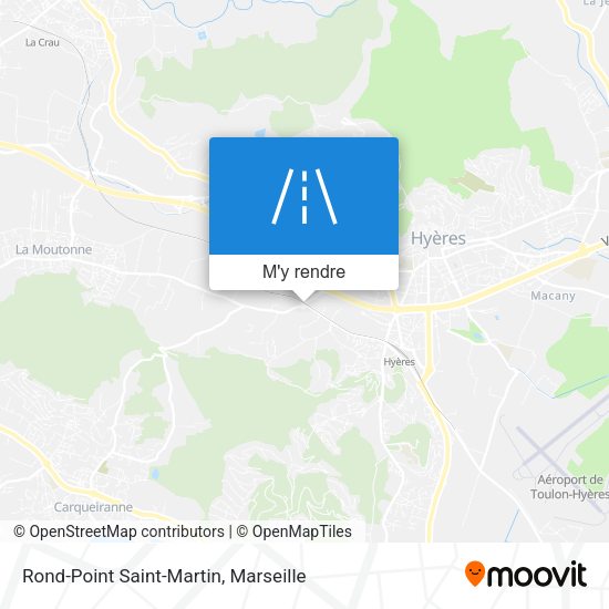 Rond-Point Saint-Martin plan