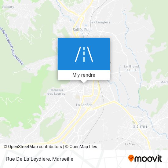Rue De La Leydière plan
