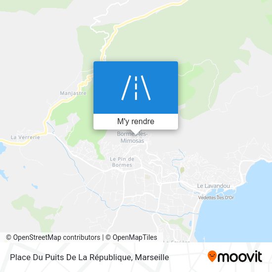 Place Du Puits De La République plan