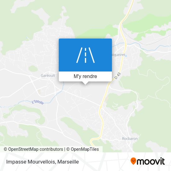 Impasse Mourvellois plan