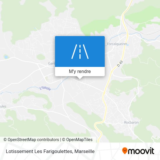 Lotissement Les Farigoulettes plan