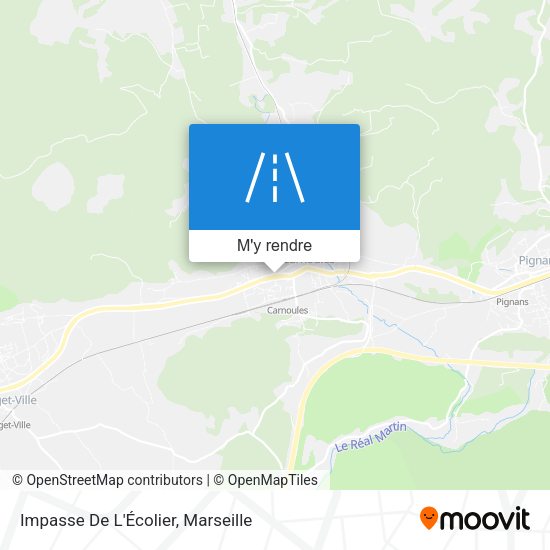 Impasse De L'Écolier plan