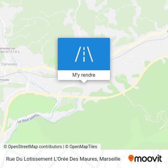 Rue Du Lotissement L'Orée Des Maures plan