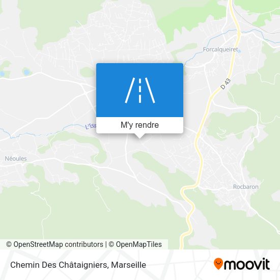 Chemin Des Châtaigniers plan