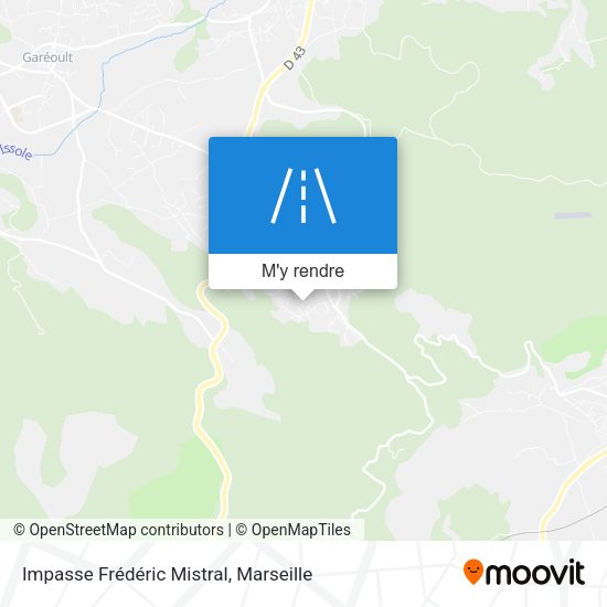 Impasse Frédéric Mistral plan