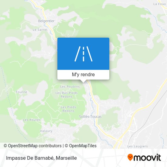 Impasse De Barnabé plan