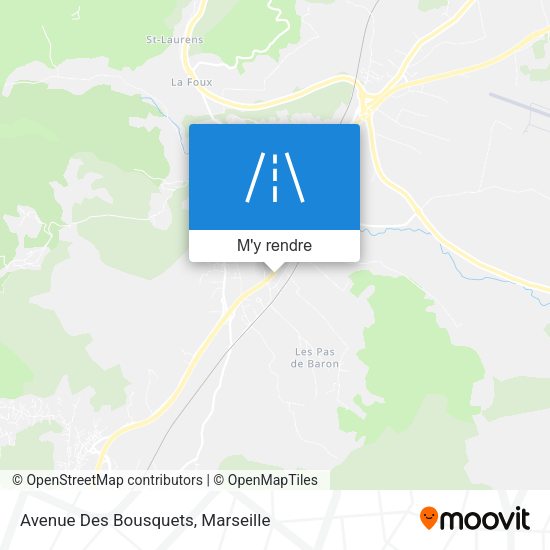 Avenue Des Bousquets plan