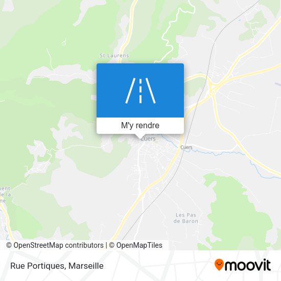 Rue Portiques plan
