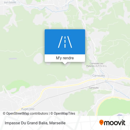 Impasse Du Grand Balia plan