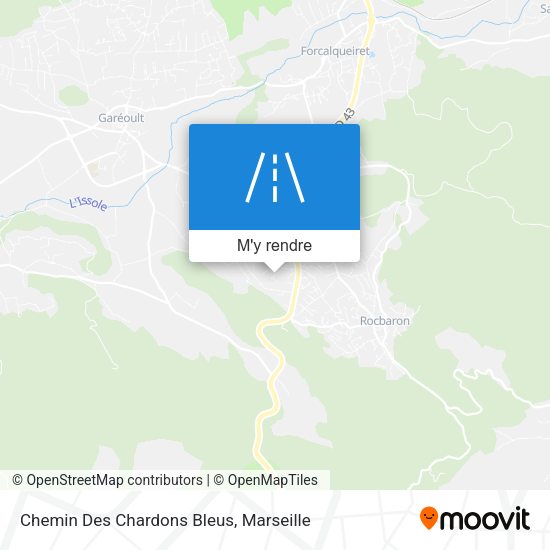 Chemin Des Chardons Bleus plan