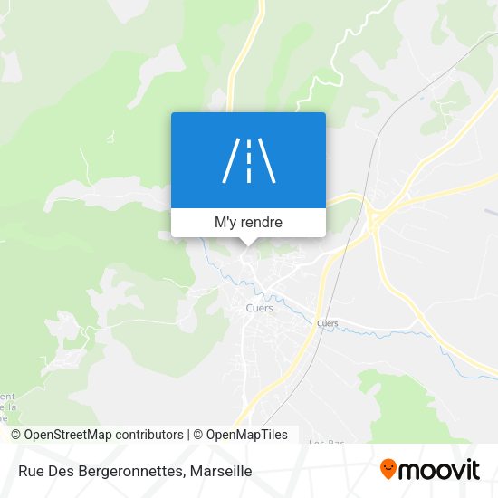 Rue Des Bergeronnettes plan