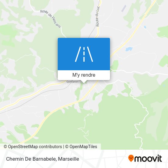 Chemin De Barnabele plan