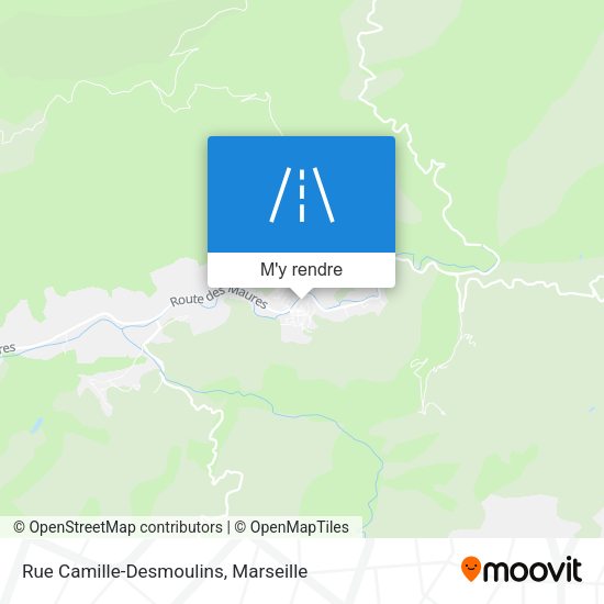 Rue Camille-Desmoulins plan