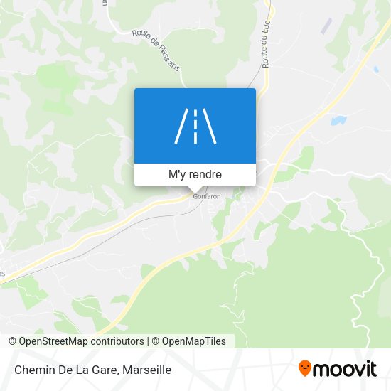 Chemin De La Gare plan