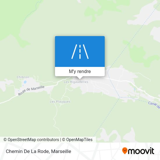 Chemin De La Rode plan