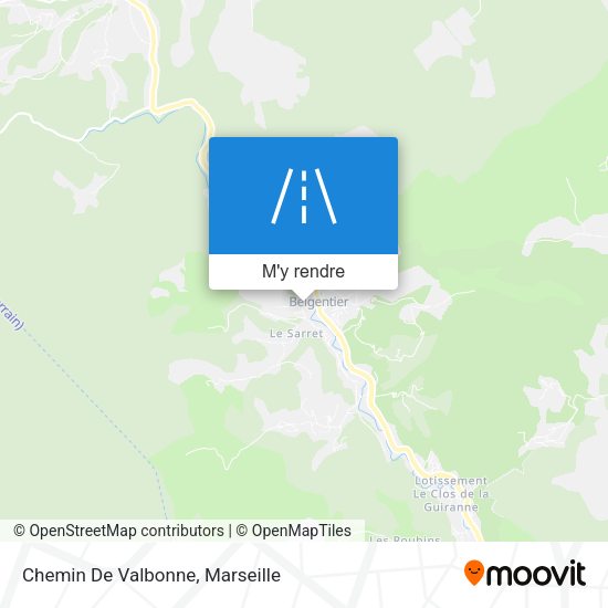 Chemin De Valbonne plan