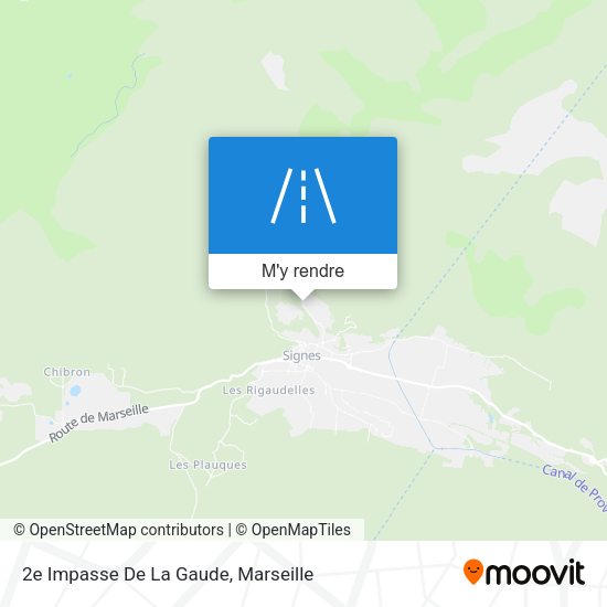 2e Impasse De La Gaude plan