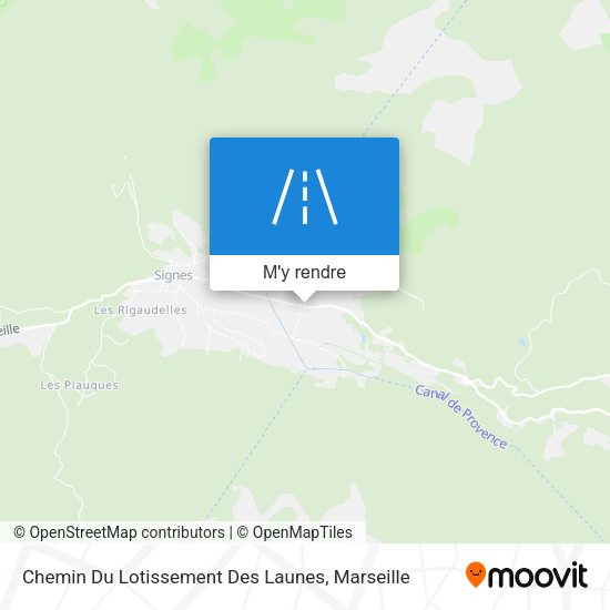 Chemin Du Lotissement Des Launes plan