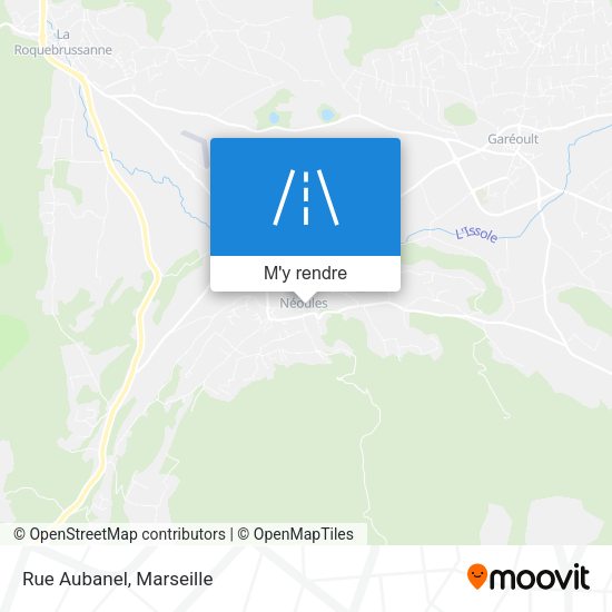 Rue Aubanel plan