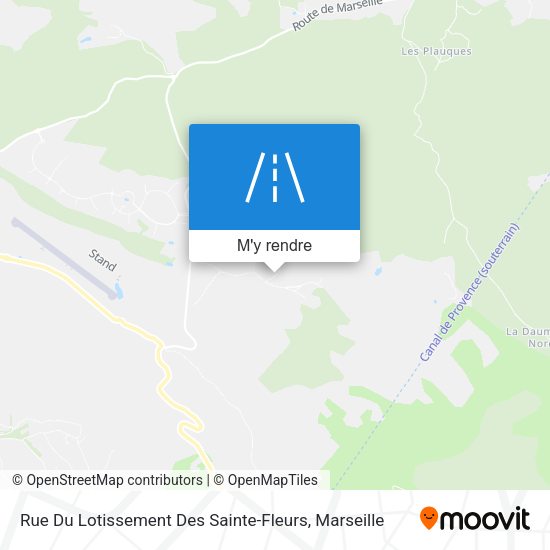 Rue Du Lotissement Des Sainte-Fleurs plan