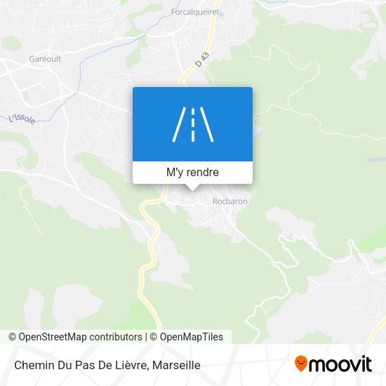 Chemin Du Pas De Lièvre plan