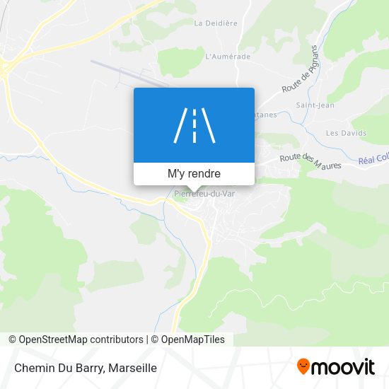 Chemin Du Barry plan